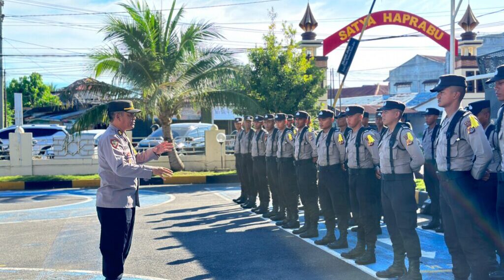 Polres Lhokseumawe Terima 46 Siswa Polisi dari SPN Seulawah untuk Latihan Kerja Selama Satu Bulan