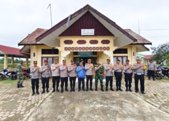 Pamatwil dan Kapolres Lhokseumawe Tinjau Langsung Rapat Pleno Rekapitulasi Pilkada 2024