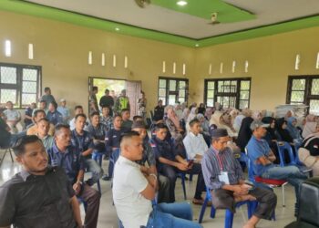 Polsek Nisam Laksanakan Pengamanan Rapat Pleno Hasil Pemilihan Pilkada Wilayah Kecamatan Nisam
