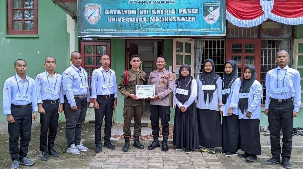 Polres Lhokseumawe Berikan Pembekalan Kamtibmas kepada Resimen Mahasiswa Baru Unimal