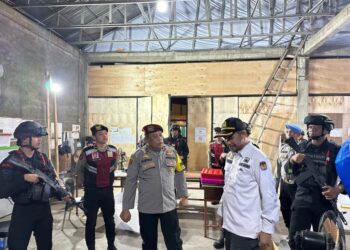 Patroli Gabungan Polres Lhokseumawe, Upaya Kondusifkan Suasana Pilkada