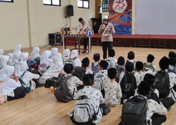 Polres Lhokseumawe Edukasi Anak Usia Dini Tertib Lalu Lintas Melalui Program “Polisi Sahabat Anak”