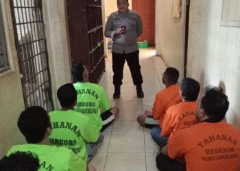 Bimbingan Rohani di Rutan Polres Lhokseumawe, Upaya Menyadarkan dan Membina Tahanan