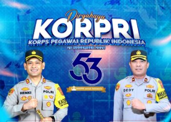 Kapolres Lhokseumawe Sampaikan Ucapan Selamat HUT Korpri ke-53