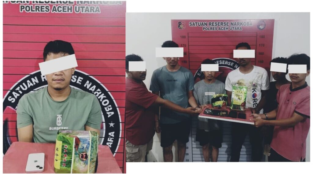 Tujuh Pemuda Ditangkap Polisi, 2,5 Kilogram Sabu Diamankan