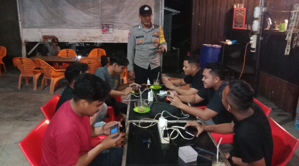 Polsek Meurah Mulia Gelar Patroli Dialogis, Pastikan Kamtibmas Tetap Kondusif