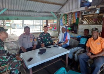 Bhabinkamtibmas Polsek Muara Satu dan Bhabinsa Tingkatkan Keamanan melalui Patroli Dialogis