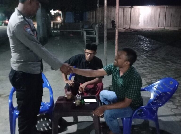 Polsek Meurah Mulia Gencarkan Patroli Dialogis, Jaga Stabilitas Kamtibmas
