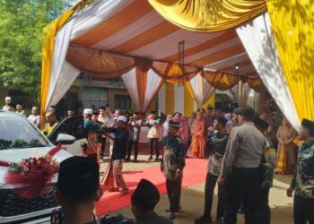 Polsek Dewantara Amankan Resepsi Anak Ulama, Dihadiri Tokoh Besar Aceh