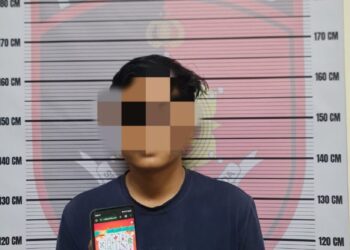 Seorang pelaku Judi Online diamankan Satreskrim Polres Aceh Selatan.