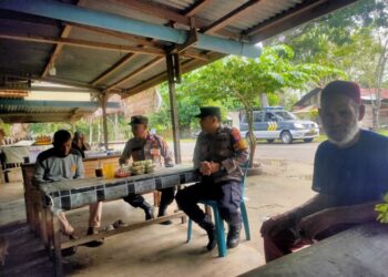 Rutin Patroli Dialogis, Polsek Muara Satu Jaga Keamanan Warga