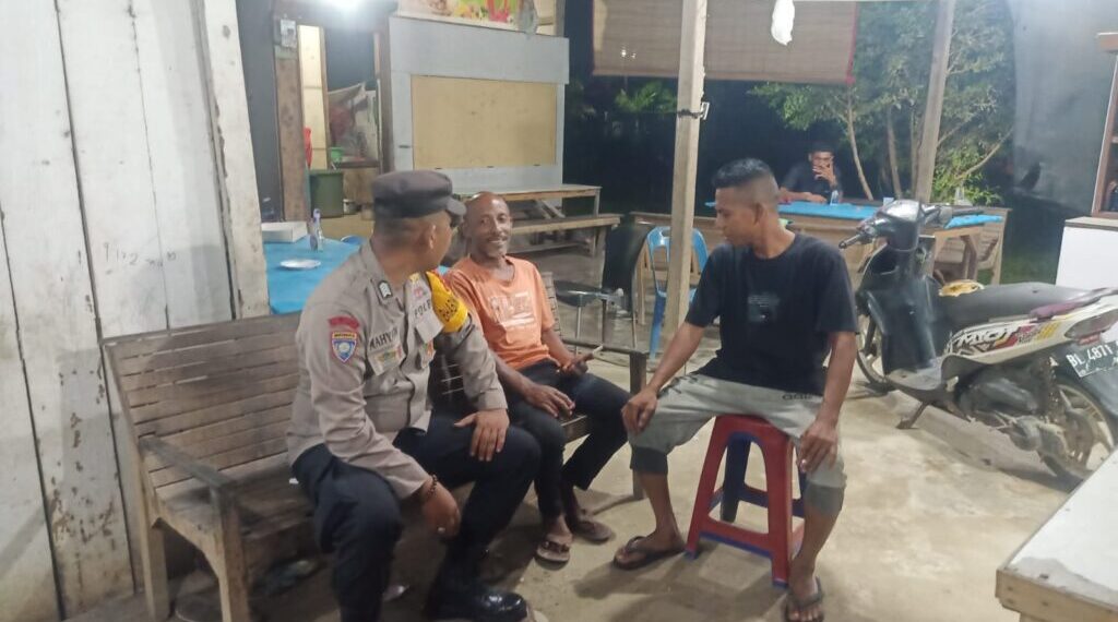 Patroli Malam Polsek Muara Dua Perkuat Keamanan di Wilayah Rawan