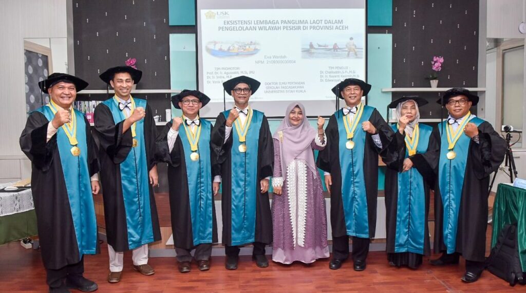 Dosen Unimal Raih Gelar Doktor Dengan Penelitian Eksistensi Panglima Laot