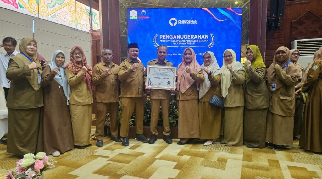 Pemkab Aceh Utara Raih Predikat Tinggi dalam Pelayanan Publik Tahun 2024