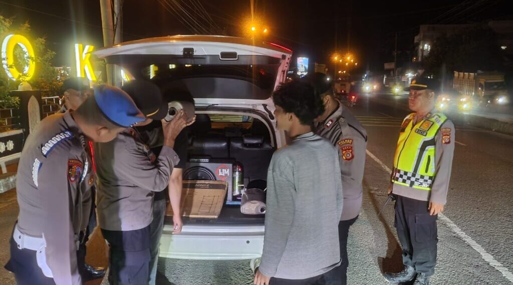 Polres Lhokseumawe Gelar Razia KRYD Antisipasi Libur Panjang Isra Mi’raj dan Imlek