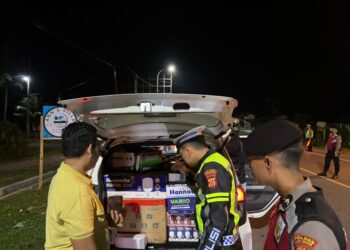 Polres Aceh Besar Laksanakan KRYD,Cegah Gangguan Kamtibmas Saat Libur Panjang