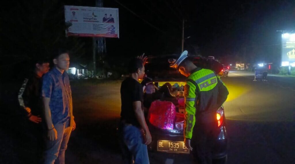Polres Aceh Jaya Gelar Razia Lalu Lintas untuk Ciptakan Kondisi Aman dan Tertib di Jalan Raya