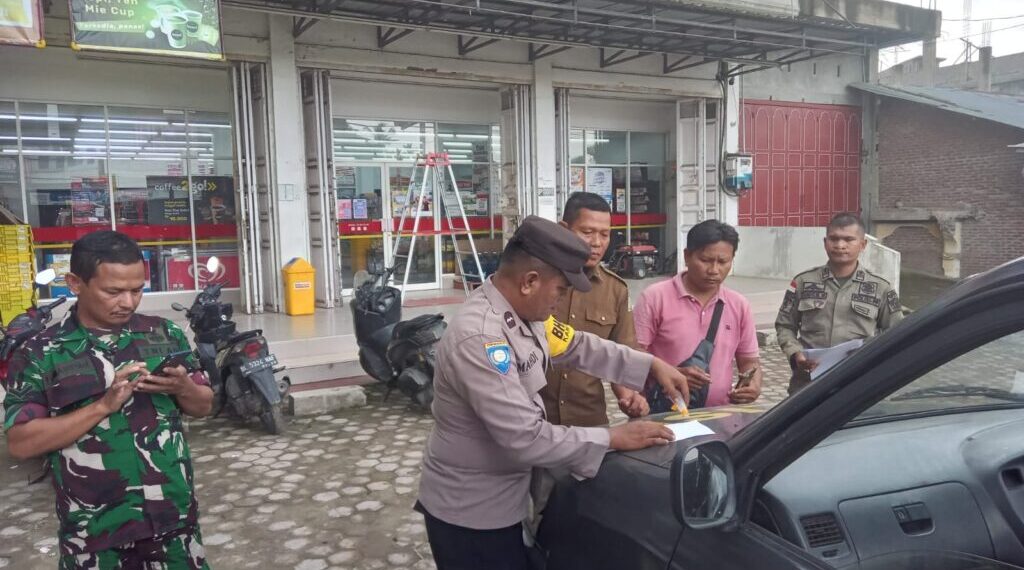 Forkopimcam Blang Mangat Tempelkan Seruan Bersama Jelang Malam Tahun Baru