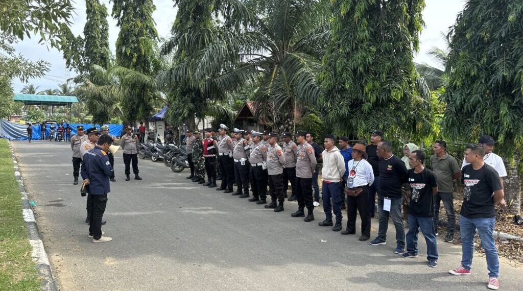 Pengamanan Drag Bike MKG 2025 Berlangsung Aman dan Lancar di Dewantara