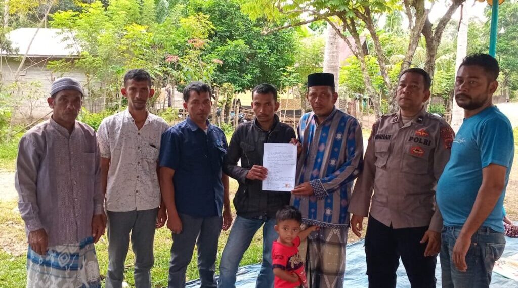 Polsek Kuta Makmur Fasilitasi Mediasi Kematian Anak Akibat Pohon Tumbang