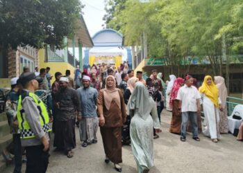 Polsek Dewantara Amankan Resepsi Anak Ulama, Dihadiri Tokoh Besar Aceh