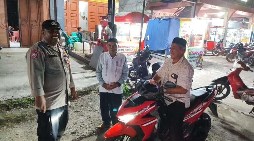 Polsek Muara Satu Perkuat Keamanan Lewat Patroli Dialogis Malam Hari