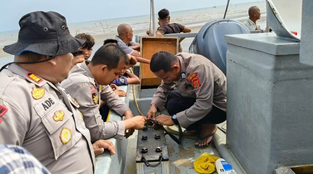 Satpolairud Polres Aceh Timur Amankan Boat Tak Bertuan