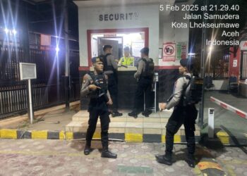 Wujudkan Situasi Kondusif, Personil Sat Samapta Intensifkan Patroli Malam