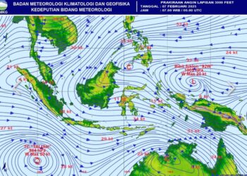 BMKG Ingatkan Waspada Cuaca Ekstrem, Gelombang Tinggi dan Hujan Lebat di Beberapa Wilayah Indonesia