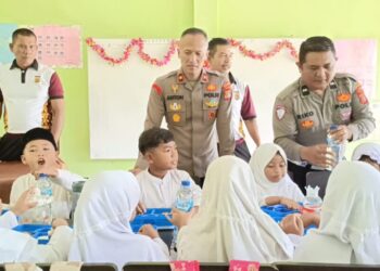 Kapolres Aceh Barat Komitmen Dukung Program Makan Bergizi Gratis