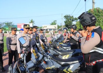 Minimalisir Laka lantas Jelang Ramadhan, Polres Aceh Utara Gelar Operasi Keselamatan Seulawah 