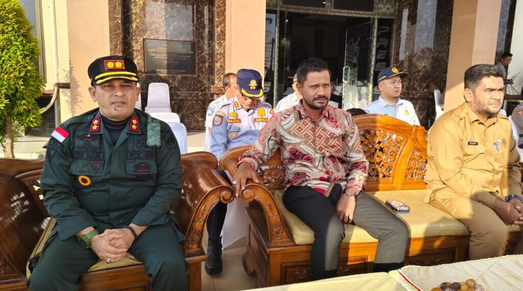 Ketua DPRK Lhokseumawe Hadiri Upacara Operasi Keselamatan Seulawah 2025, Dukung Tertib Berlalu Lintas