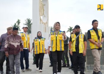 Wamen Diana Tinjau Memorial Living Park, Simbol Peringatan dan Harapan di Aceh