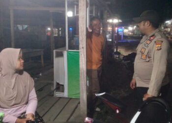 Polsek Simpang Kramat Perkuat Patroli Malam, Wujudkan Keamanan yang Kondusif