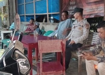 Polwan Satlantas Polres Lhokseumawe Gelar Patroli dan Strong Point Sholat Jumat