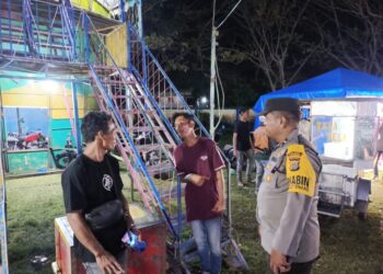 Jalin Kemitraan, Polsek Muara Satu Intensifkan Patroli Dialogis