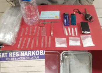 Dukung Asta Cita Presiden RI , Satres Narkoba Polres Aceh Selatan kembali Tangkap seorang Pelaku Tindak Pidana Narkoba.