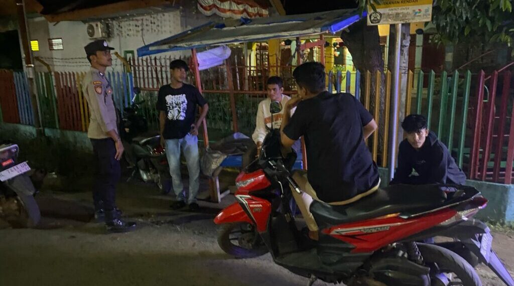 Patroli Malam Polsek Dewantara, Upaya Preventif Jaga Kondusifitas Wilayah