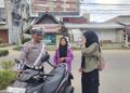 Satlantas Polres Lhokseumawe Gelar Patroli Kawasan Tertib Lalu Lintas dalam Rangka Ops Keselamatan Seulawah 2025