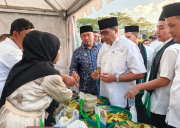 Menparekraf Kunjungi Bazar Ramadan 2026 di Lhokseumawe, Acara Berjalan Sukses