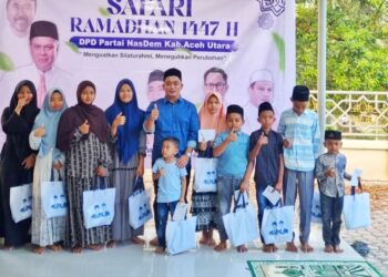 DPD Partai NasDem Aceh Utara Gelar Safari Ramadhan di Tiga Kecamatan