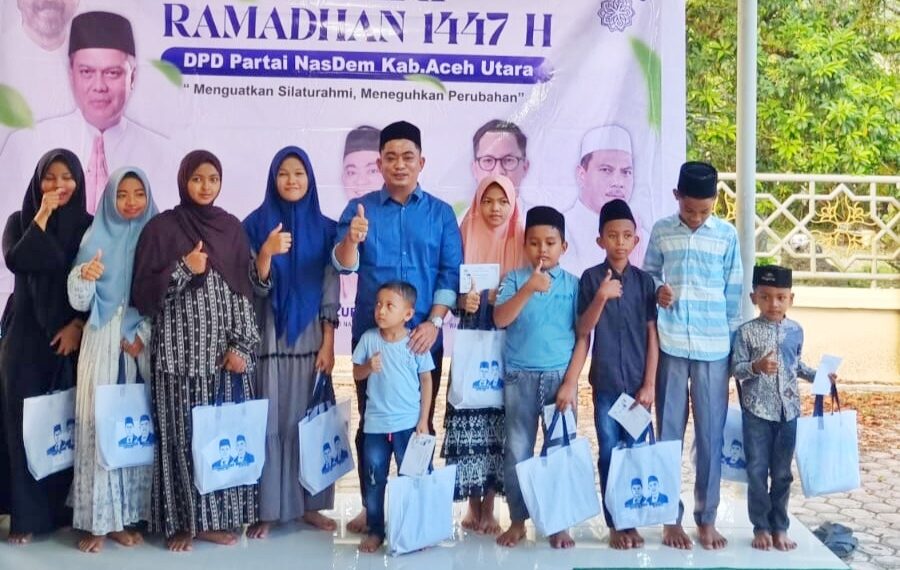 DPD Partai NasDem Aceh Utara Gelar Safari Ramadhan di Tiga Kecamatan