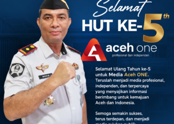 Kalapa Lhoksukon Ucapkan Selamat HUT ke-5 Media ACEH ONE
