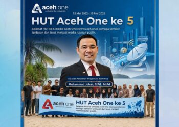 Kacabdin Aceh Utara Ucapkan Selamat HUT ke-5 Media ACEH ONE